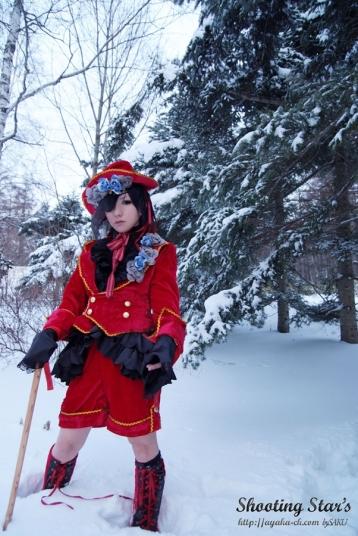 女装少爷也很萌，绫香《黑执事》少爷COSPLAY