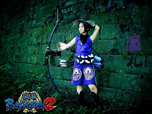 《战国BASARA》森兰丸传神cosplay